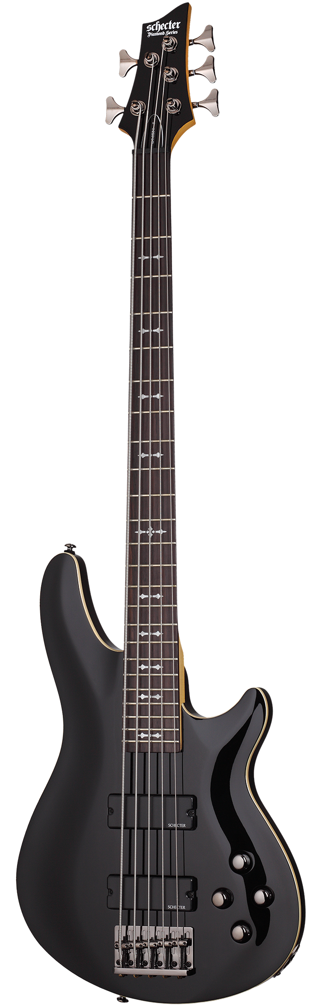 Schecter Omen-5 Bass Guitar Gloss Black