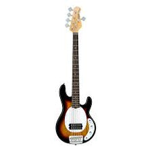 Cargar imagen en el visor de la galería, Music Man Stingray-5 Bass Guitar 3-Tone Sunburst
