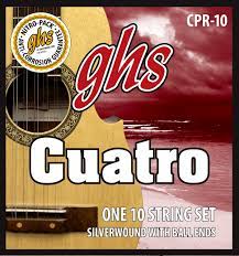 GHS CPR-10 Cuatro Puerto Rican Strings