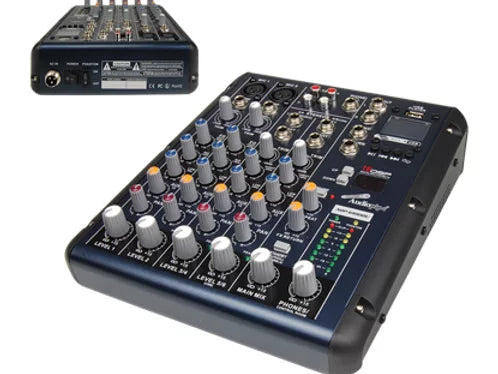 Audiopipe 6 Channel Mixing Console