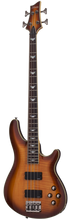 Cargar imagen en el visor de la galería, Schecter Omen Extreme-4 Bass Guitar Vintage Sunburst
