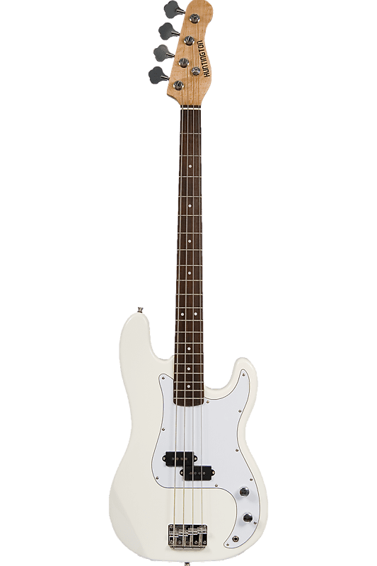 Huntington 4-String Precision Bass Guitar White